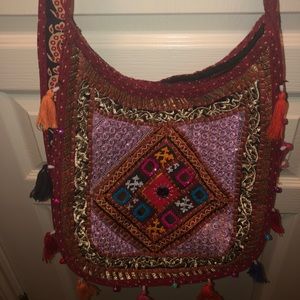 Indian handmade patchwork purse